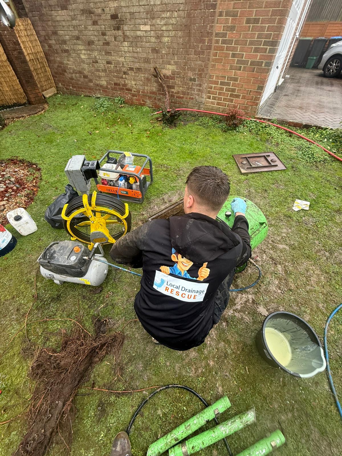 Drainage work