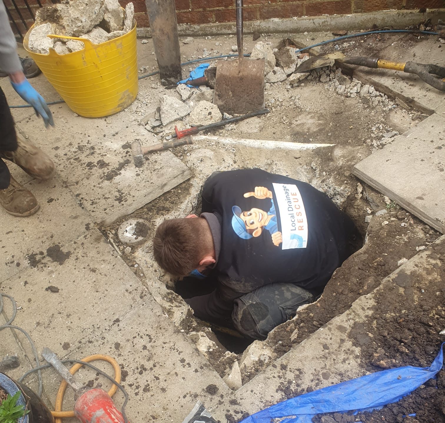 Drainage work